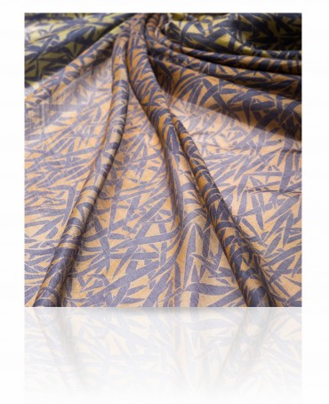 Палантин Женский SN-BAMBOO.LEAF/YELLOW